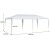 Namiot ogrodowy pawilon 3 x 6 m