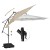 Parasol ogrodowy z oświetleniem LED
