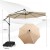 Parasol ogrodowy z oświetleniem LED
