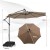 Parasol ogrodowy z oświetleniem LED