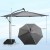 Parasol ogrodowy z oświetleniem LED