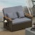 Rozkładana sofa ogrodowa rattanowa 3w1