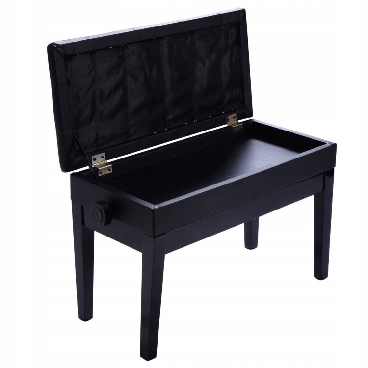 Taboret stołek do pianina fortepianu ze schowkiem
