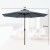 Parasol ogrodowy z solarnymi diodami led 300 cm