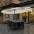 Parasol ogrodowy z solarnymi diodami LED 470 cm