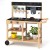Drewniana zabawkowa kuchnia ogrodowa dla dzieci