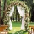 Łuk ogrodowy pergola dla roślin pnących