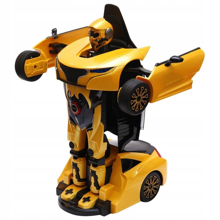 Zdalnie sterowany samochód robot 2w1