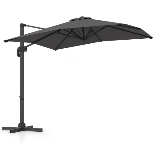 Parasol ogrodowy obrotowy 360°