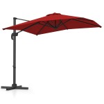 Parasol ogrodowy obrotowy 360°