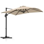 Parasol ogrodowy obrotowy 360°