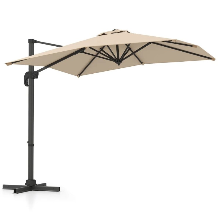 Parasol ogrodowy obrotowy 360°