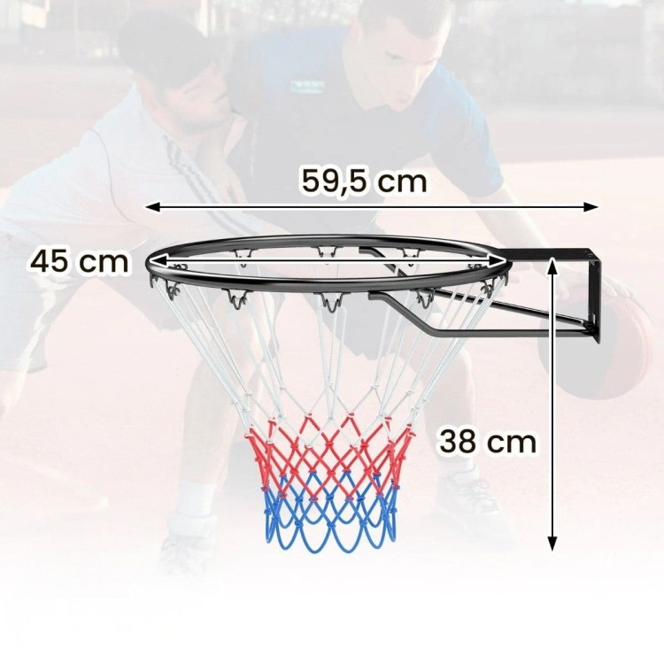Obręcz kosz do koszykówki Ø45 cm