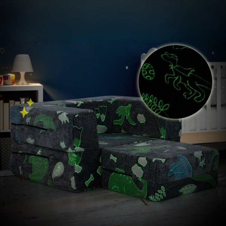 Modułowa sofa dla dzieci fluorescencyjna