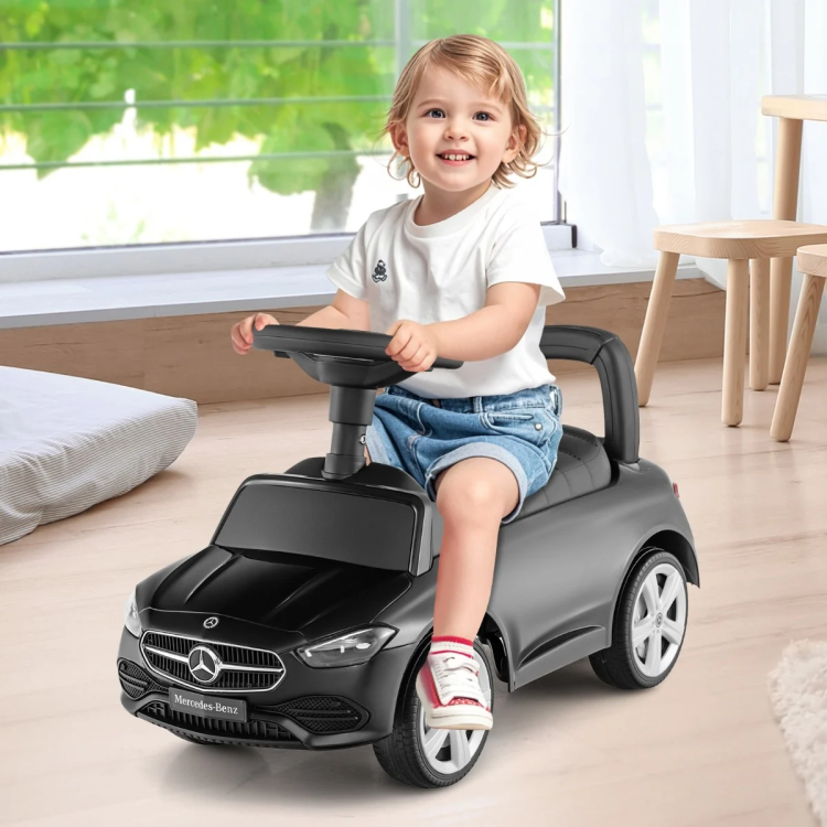 Jeździk dziecięcy Mercedes-Benz czarny