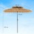 Parasol ogrodowy w stylu hawajskim