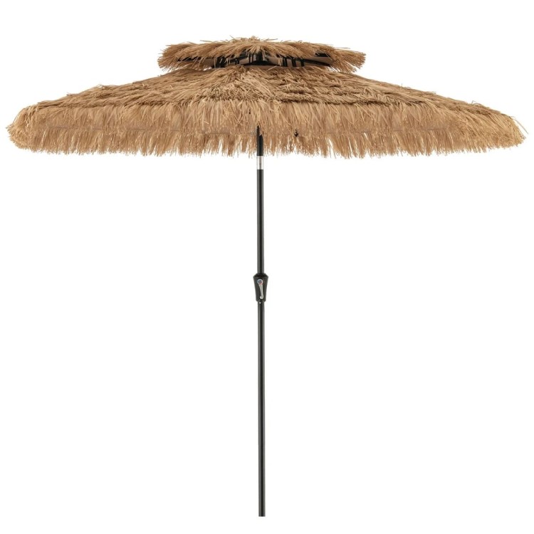 Parasol ogrodowy w stylu hawajskim