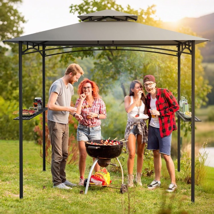 Altana grillowa wiata 242 x 150 x 250 cm
