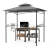 Altana grillowa wiata 242 x 150 x 250 cm
