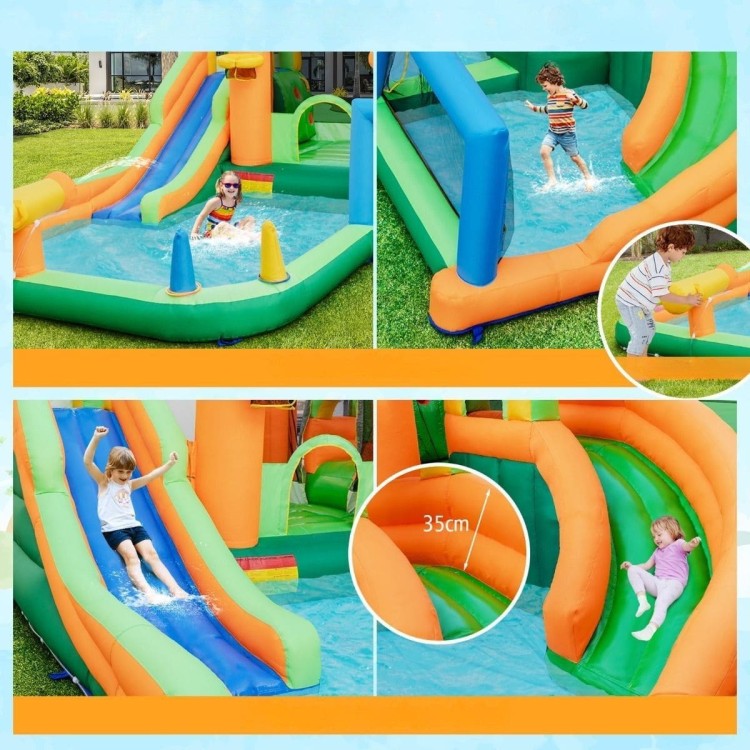 Dmuchany zamek park wodny z 2 zjeżdżalniami
