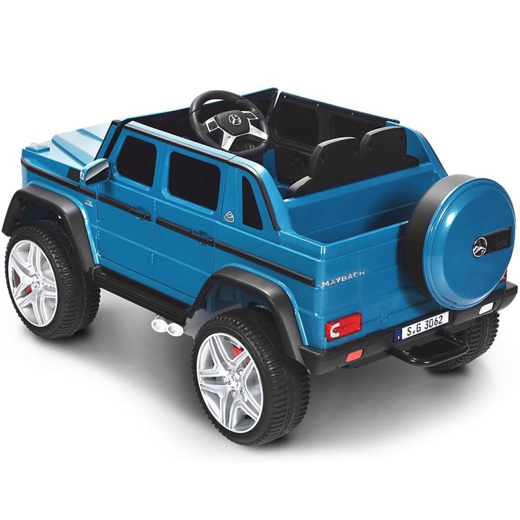 Samochód dla dzieci Mercedes Benz Maybach G650-S z oświetleniem LED Niebieski
