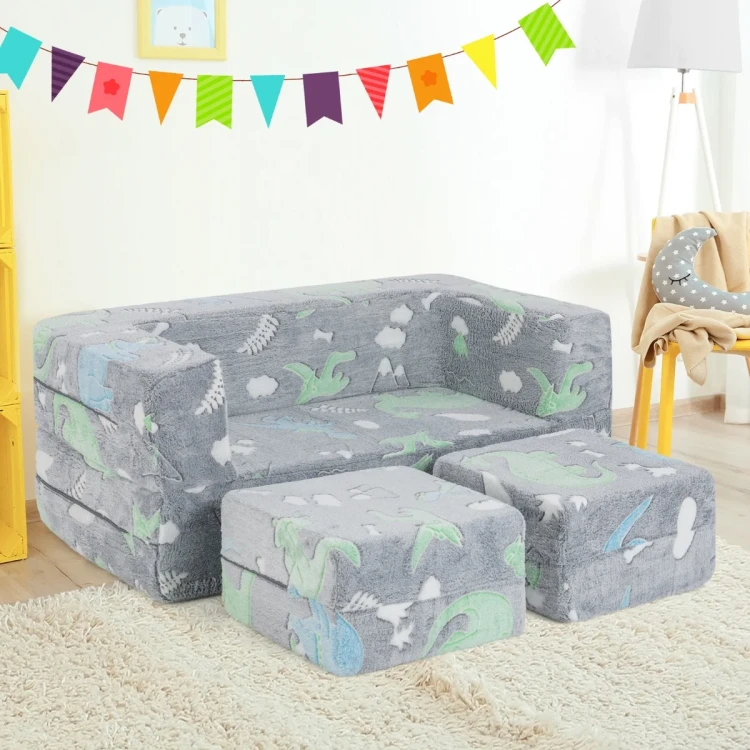 Modułowa sofa dla dzieci fluorescencyjna