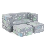 Modułowa sofa dla dzieci fluorescencyjna