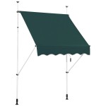Markiza balkonowa rozporowa 150 cm