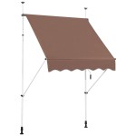 Markiza balkonowa rozporowa 150 cm