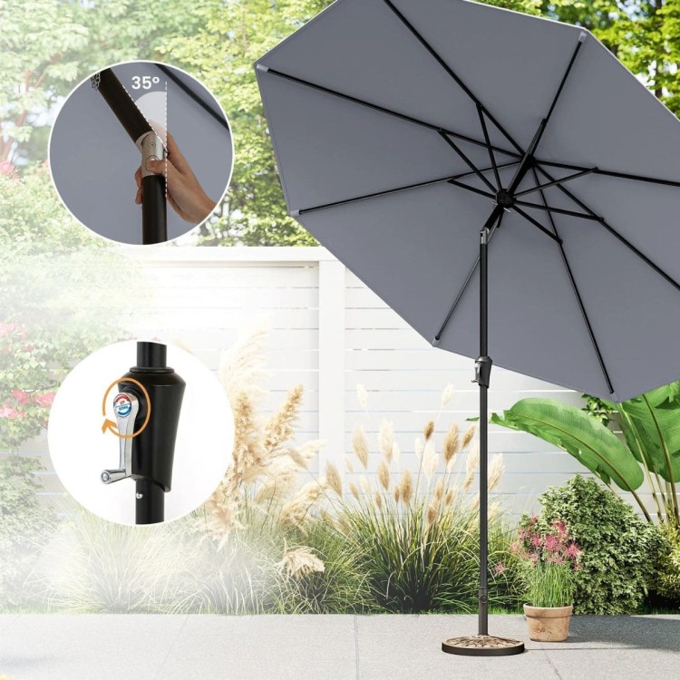 Parasol ogrodowy na balkon taras 270 cm