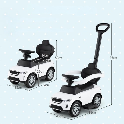 Auto jeździk dla dzieci 3 w 1