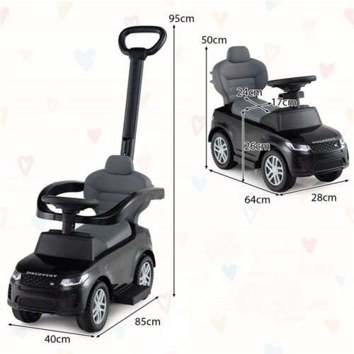 Auto jeździk dla dzieci 3 w 1