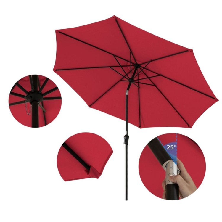 Parasol ogrodowy na balkon taras składany 300cm