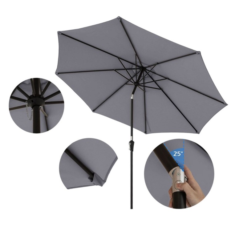 Parasol ogrodowy na balkon taras 300cm