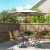 Parasol ogrodowy na balkon taras 270cm