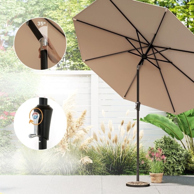 Parasol ogrodowy na balkon taras 270cm