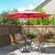 Parasol ogrodowy na balkon taras 270cm