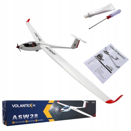 Motoszybowiec samolot volantex asw28 rc glider pnp