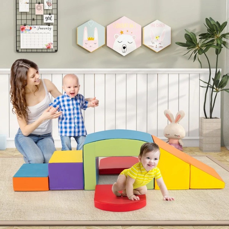 Duże klocki piankowe dla dzieci zestaw 6 szt.