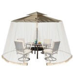 Moskitiera ogrodowa 4 x 2,3 m