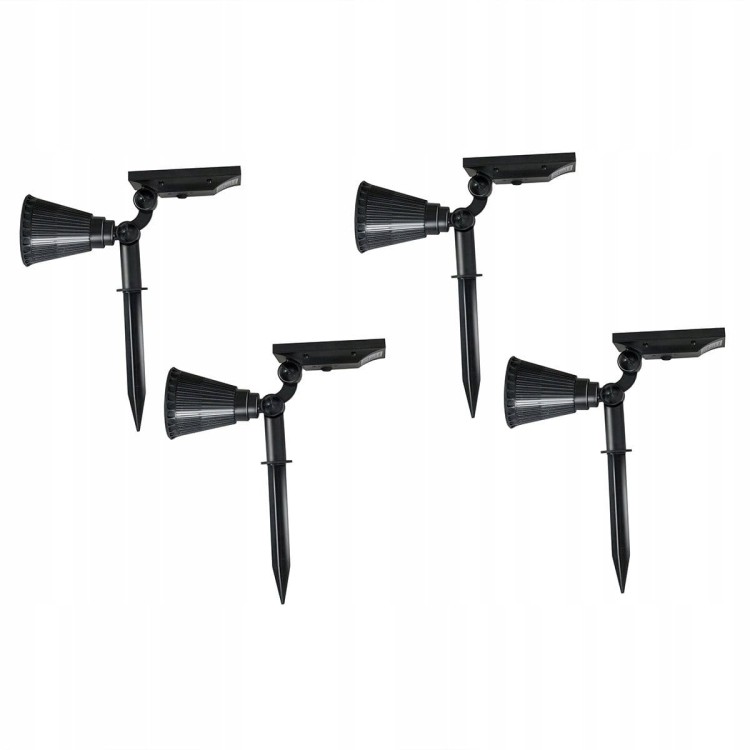 Lampy solarne ogrodowe led solar 4 szt.