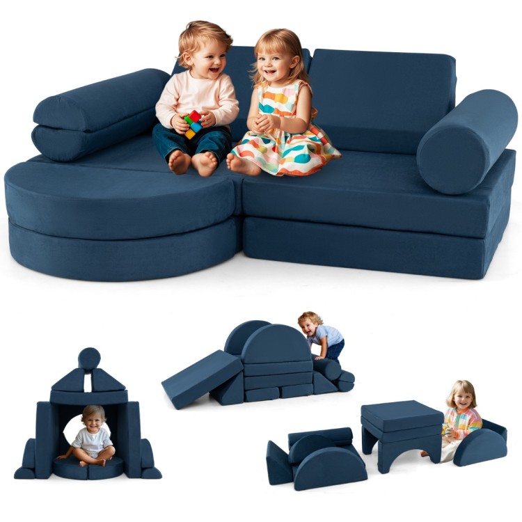Modułowa sofa klocki piankowe dla dzieci