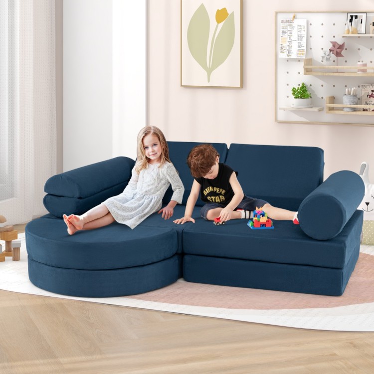Modułowa sofa klocki piankowe dla dzieci