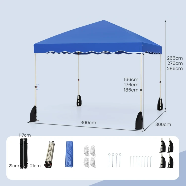 Pawilon namiot ogrodowy 3 x 3m