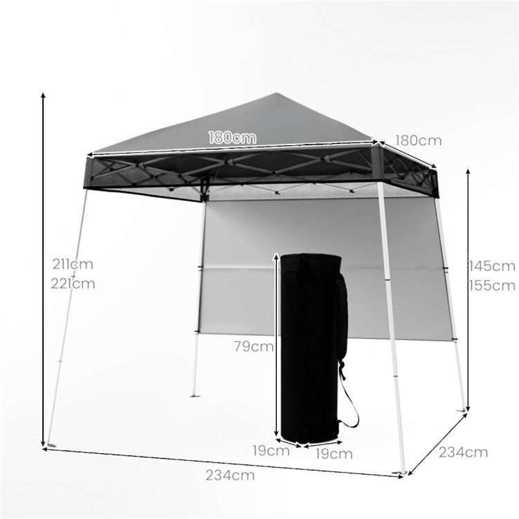 Składany namiot ogrodowy z torbą