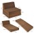 Rozkładana sofa 3 w 1 71 x 76 x 61 cm