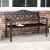 Metalowa ławka ogrodowa 128 x 54 x 89 cm