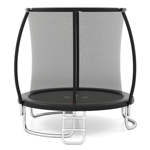 Trampolina ogrodowa 244 cm czarna
