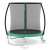 Trampolina ogrodowa 244 cm zielona