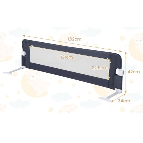 Barierka 150 cm do łóżka zabezpieczająca dziecko